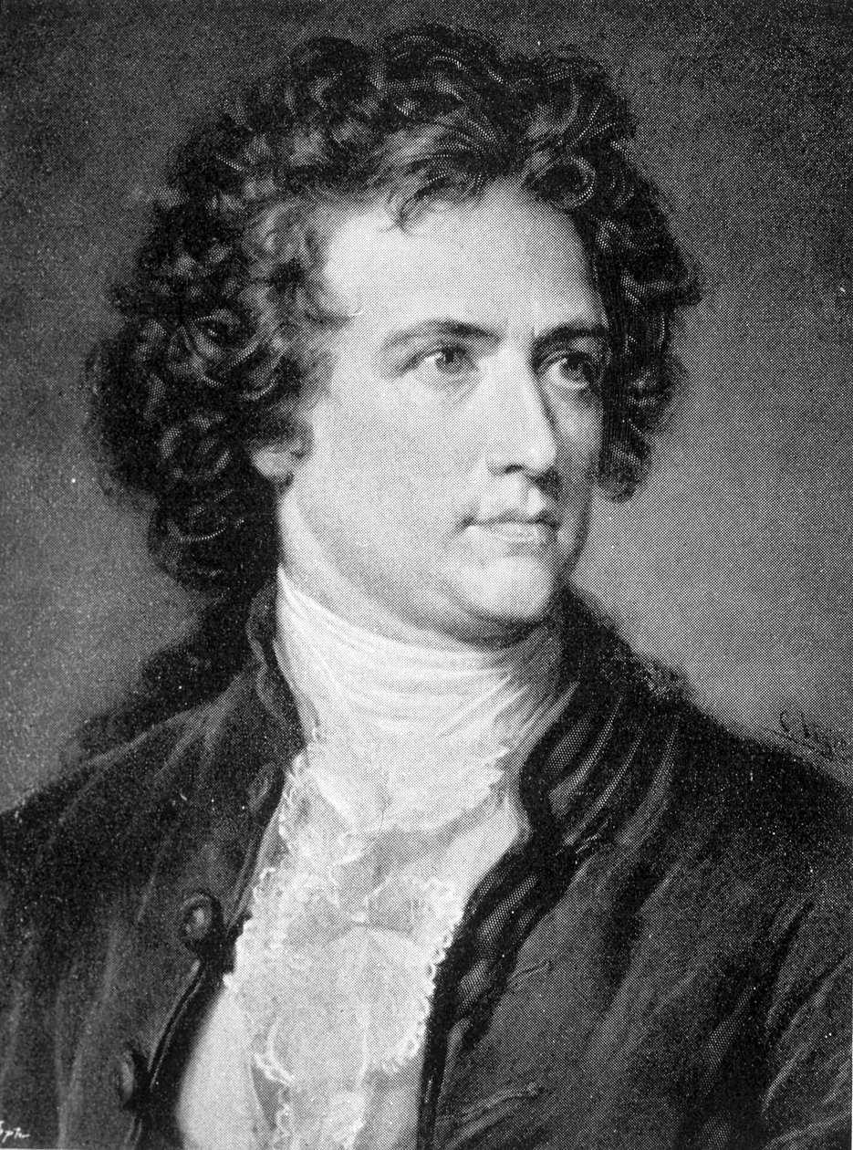Porträtt av Goethe av Unknown artist