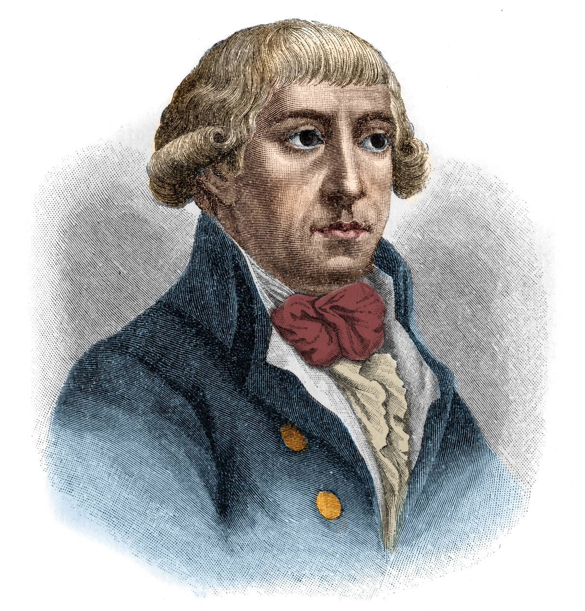 Porträtt av Gottfried August Burger (Geoffroy Auguste Burger av Unknown artist