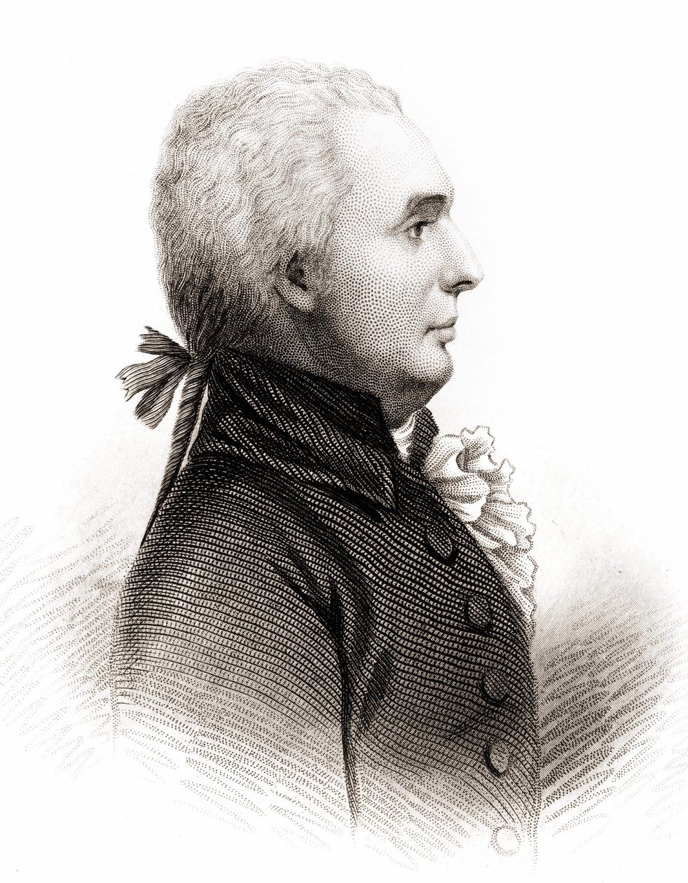 Porträtt av guvernör Morris (1752-1816). av Unknown artist