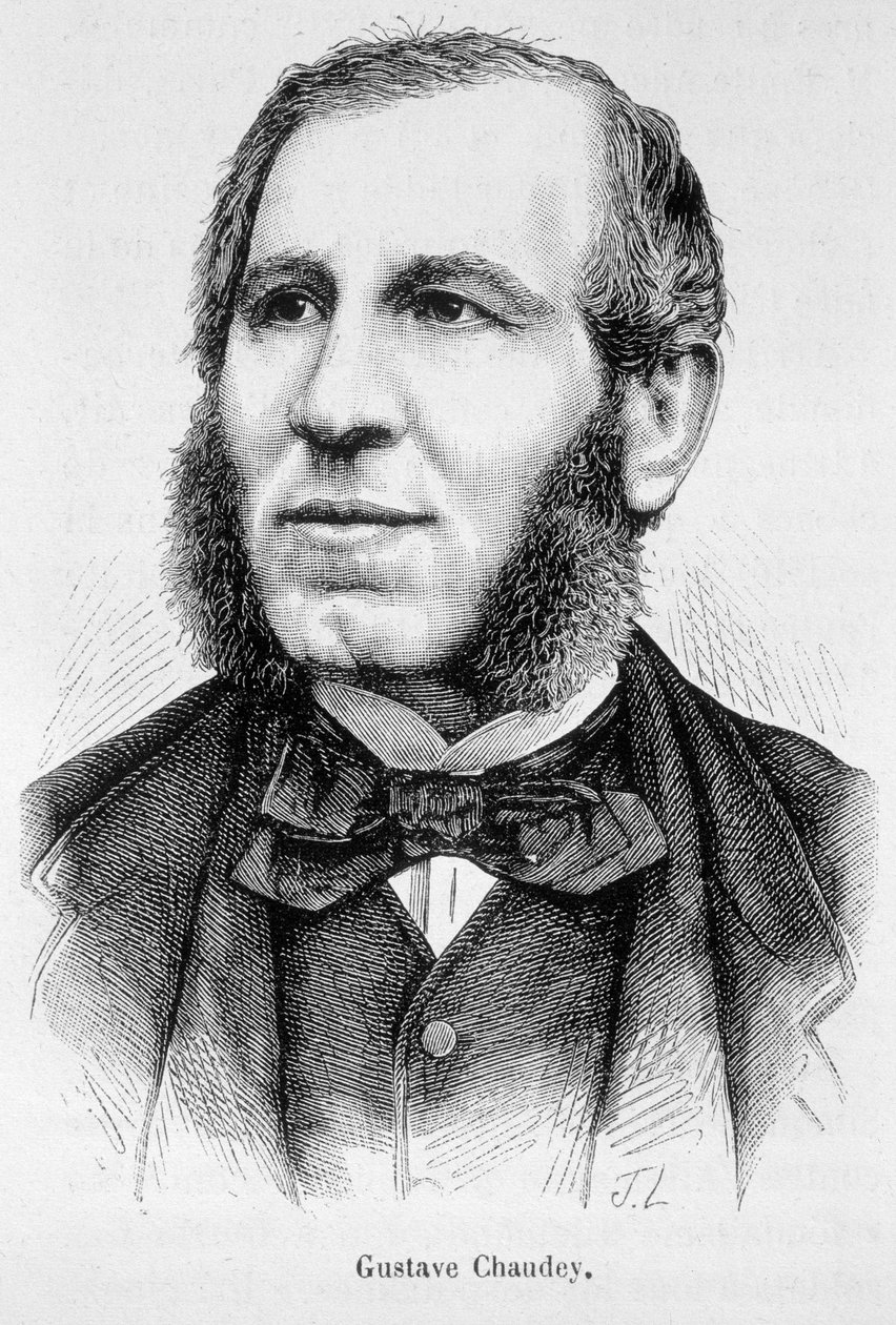 Porträtt av Gustave Chaudey av Unknown artist