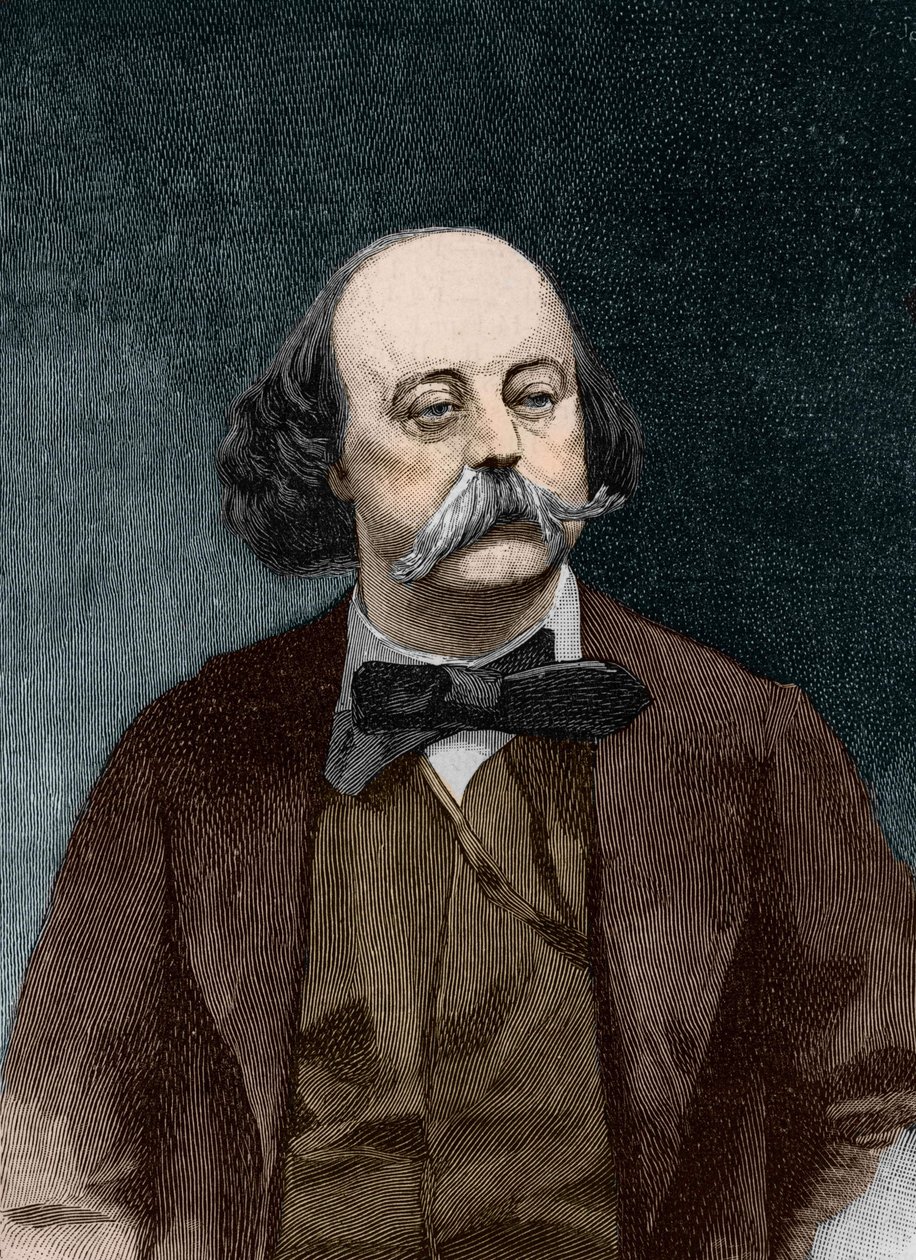 Porträtt av Gustave Flaubert (1821 - 1880) av Unknown artist
