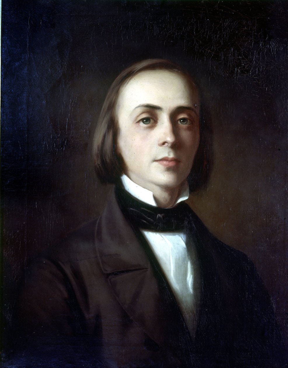 Porträtt av Hans von Bulow (1830 - 1894), tysk dirigent. Målning. Wagner Museum Bayreuth. av Unknown artist
