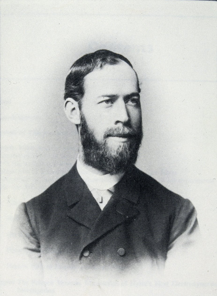 Porträtt av Heinrich Hertz av Unknown artist