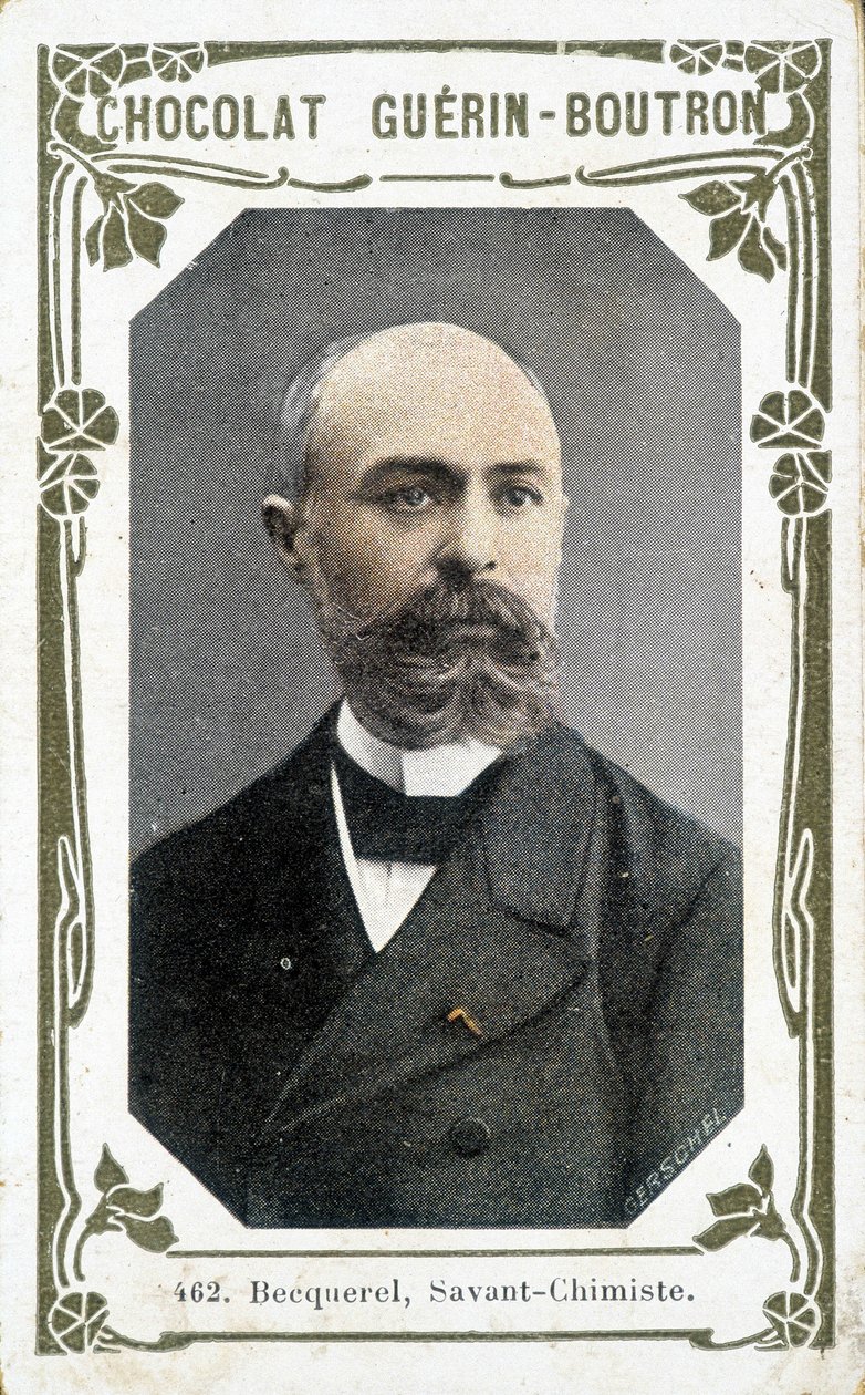 Porträtt av Henri Becquerel (1852 - 1908), fransk fysiker. av Unknown artist