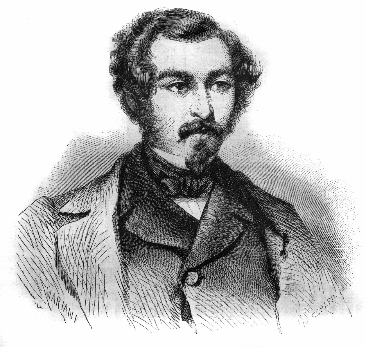 Porträtt av Henri de Ruolz (1811-1887), fransk kemist. av Unknown artist