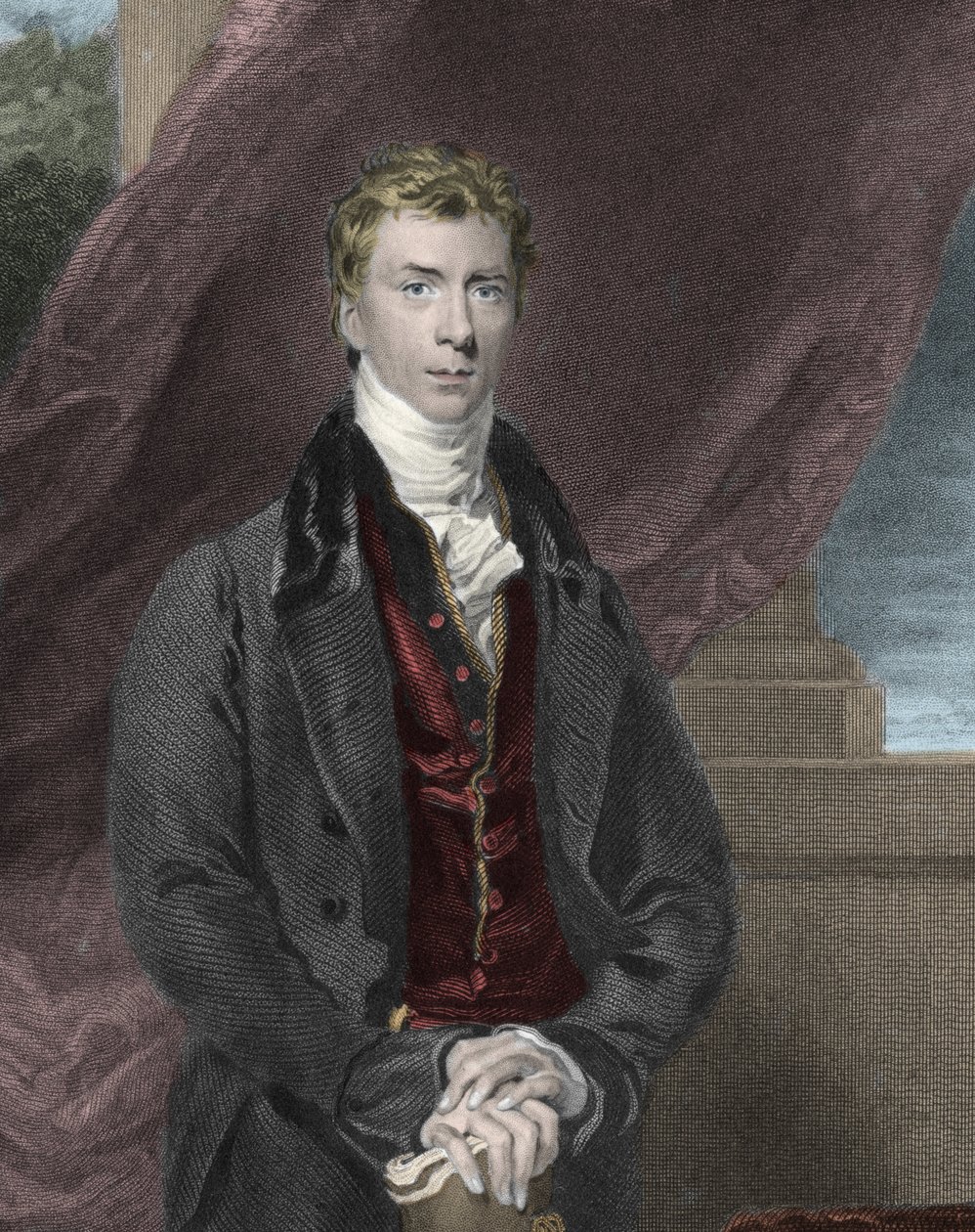 Porträtt av Henry Peter Brougham (1778-1868), skotsk advokat och politiker av Unknown artist