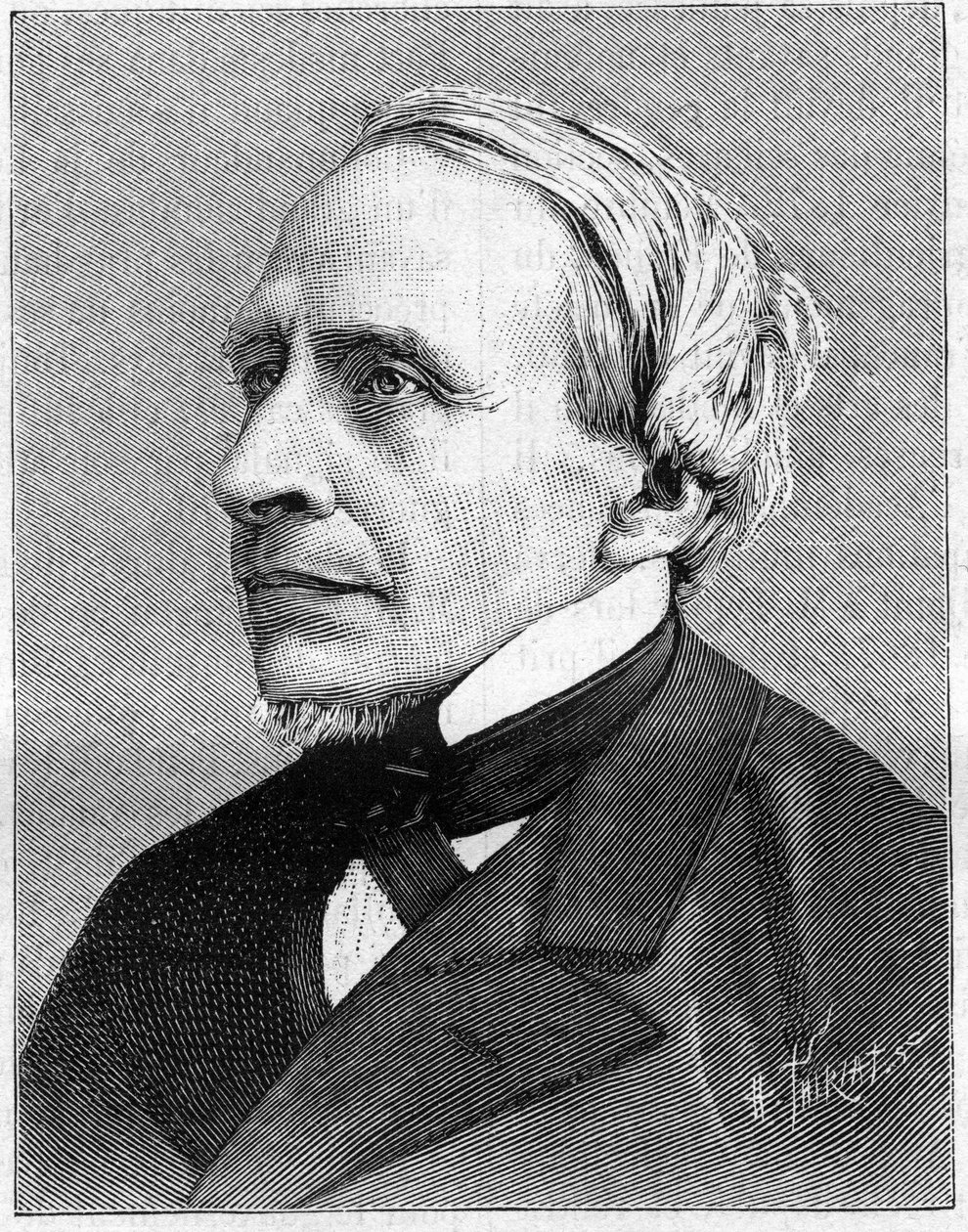Porträtt av Herve Mangon (1821-1888), vetenskapens man. I naturen. Översyn av vetenskaper och deras tillämpningar för konst och industri.” 1888 av Unknown artist