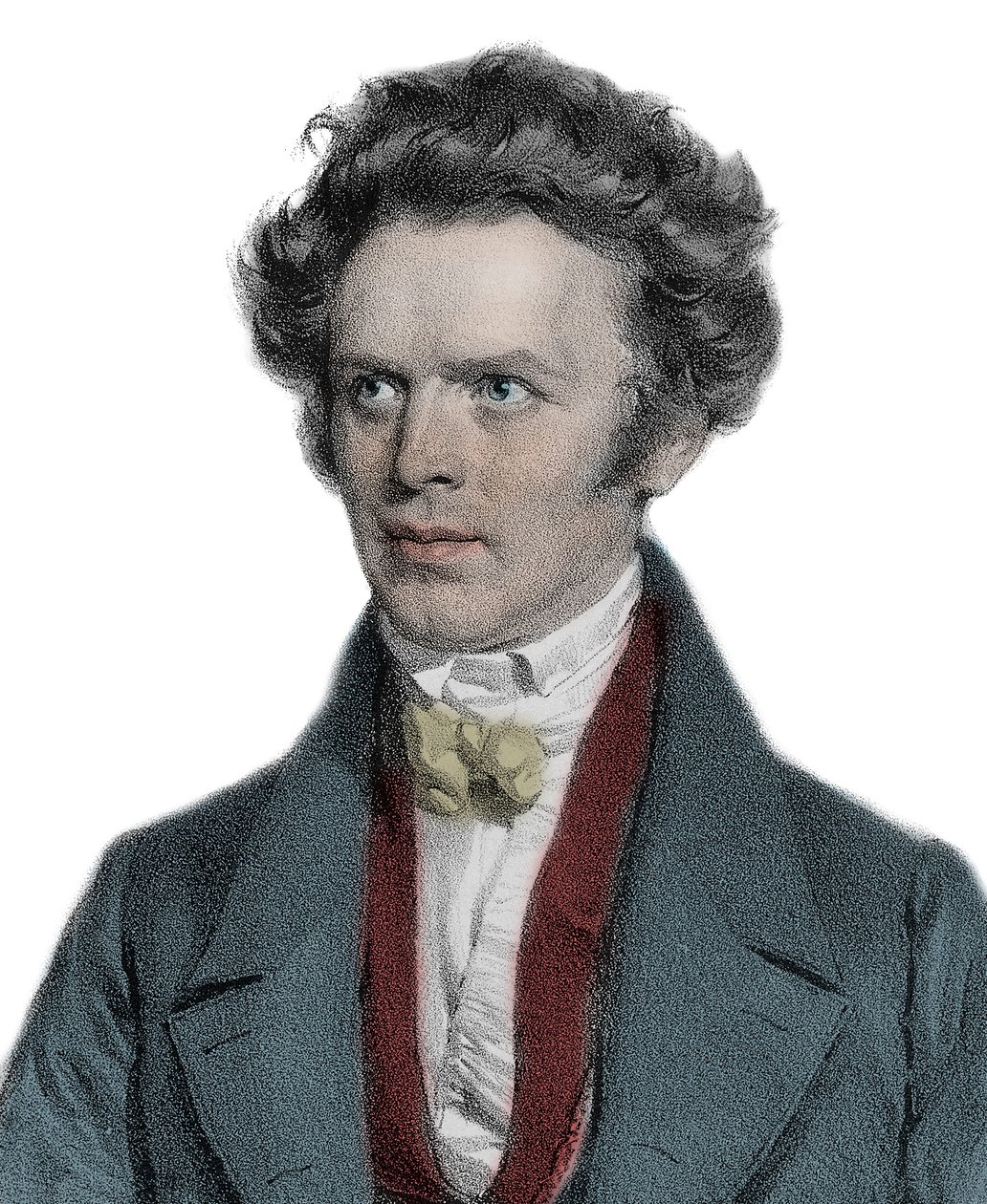 Porträtt av Ignaz Assmayer (1790-1862), österrikisk kompositör. av Unknown artist