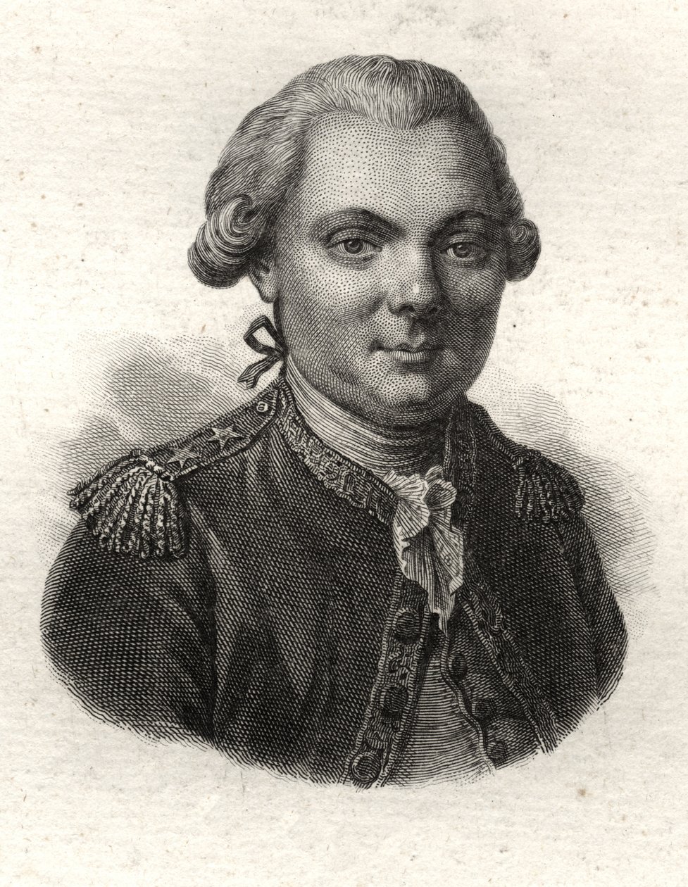 Porträtt av Jean-Francois Galaup, greve av La Perouse (Jean Francois Laperouse av Unknown artist