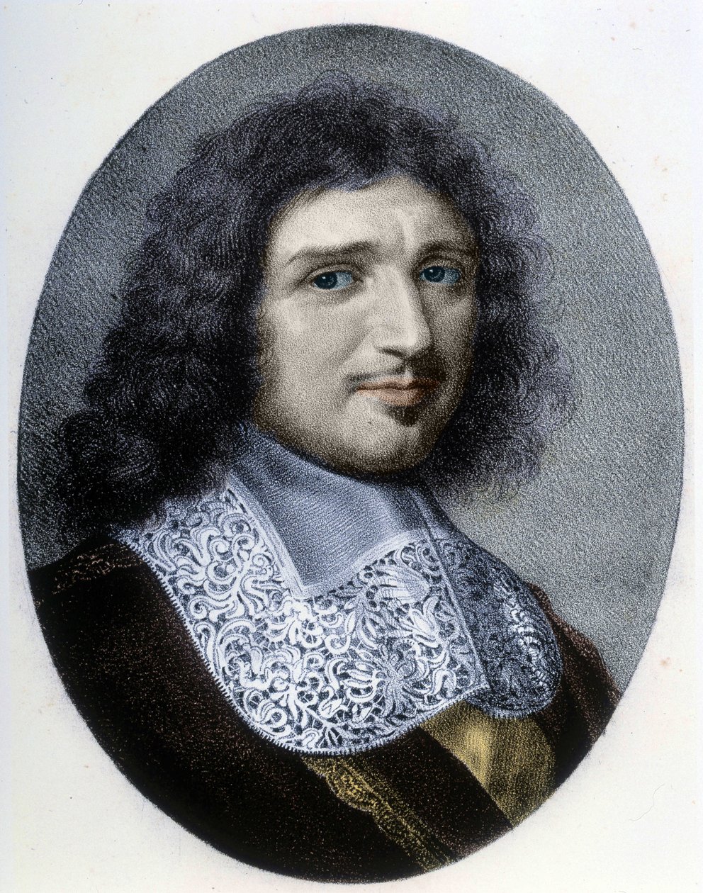 Porträtt av Jean Baptiste (Jean-Baptiste) Colbert (1619-1683). av Unknown artist