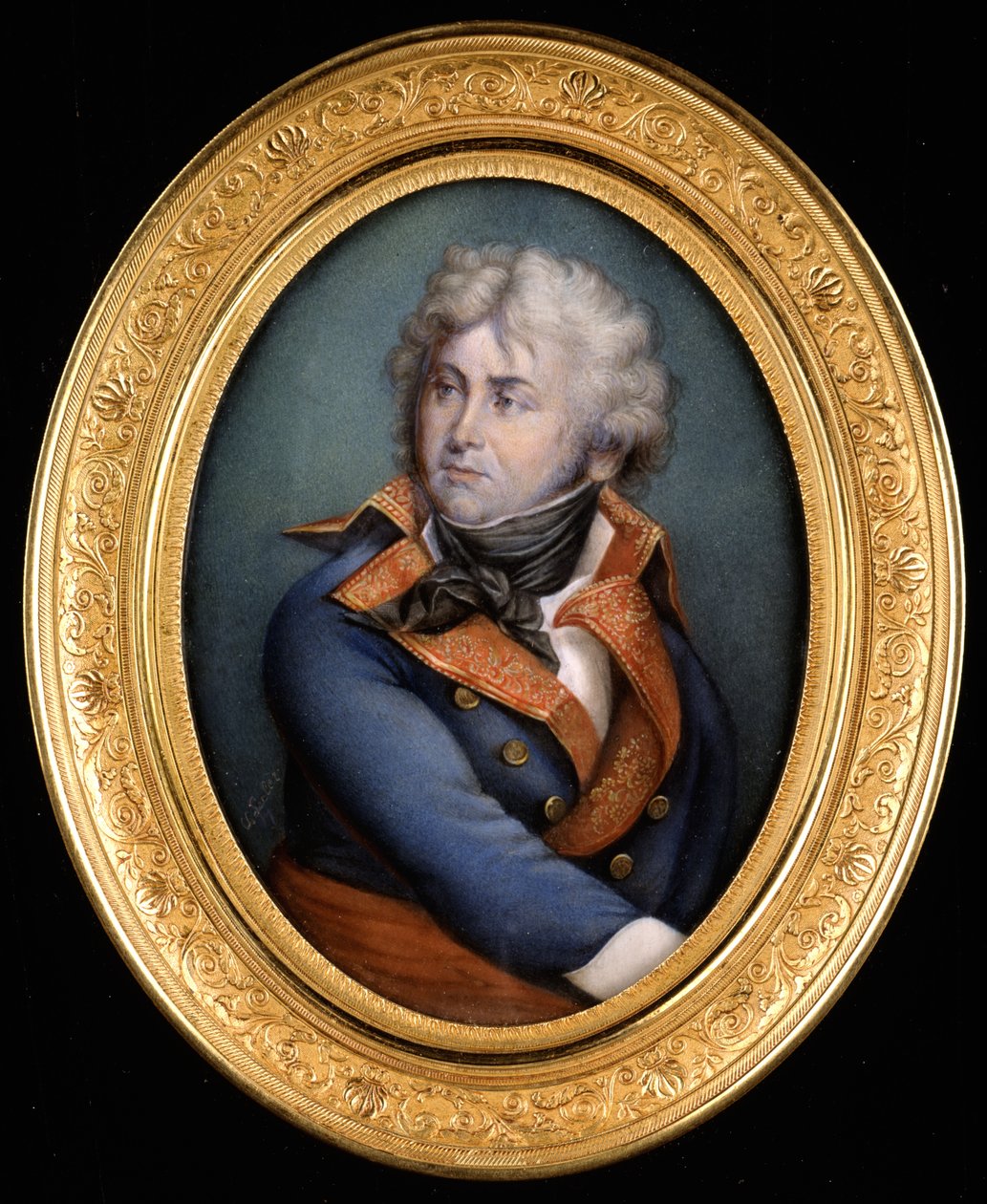 Porträtt av Jean Baptiste Kléber (1753 - 1800). 1800-talsmålning. av Unknown artist