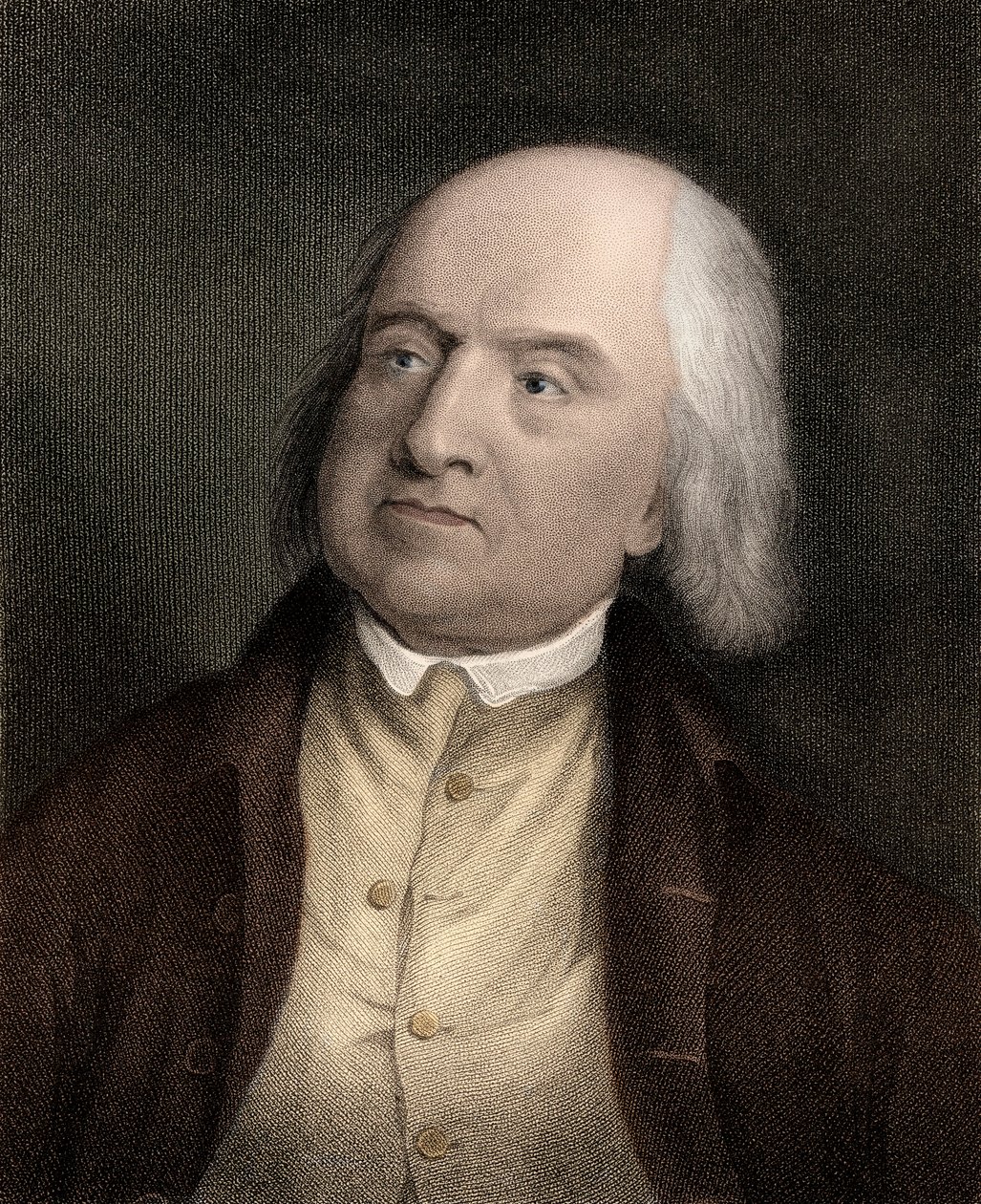 Porträtt av Jeremy Bentham (1748-1832), engelsk filosof, ekonom och teoretisk jurist av Unknown artist