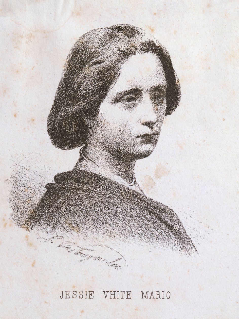 Porträtt av Jessie Jane Meriton White av Unknown artist