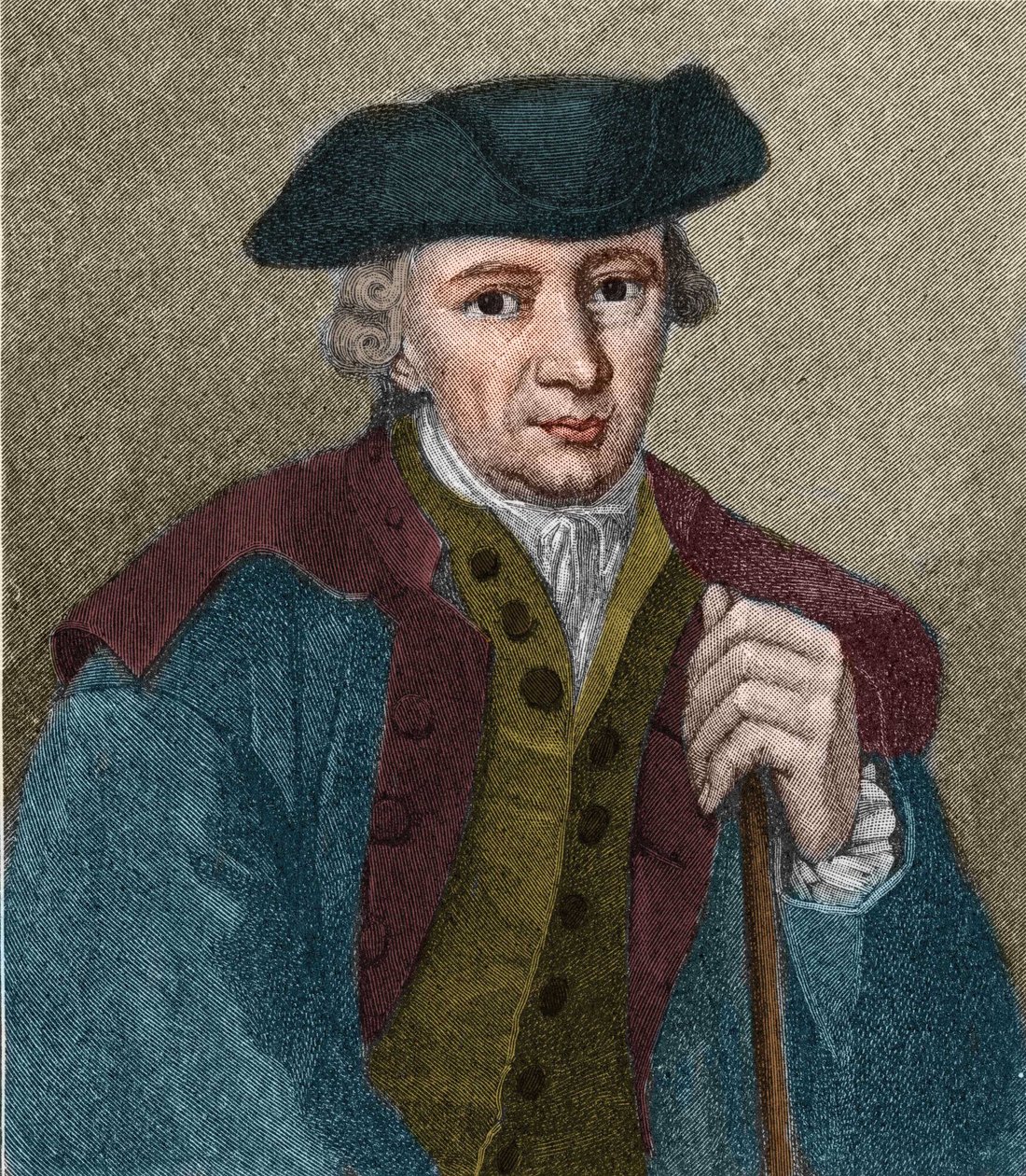 Porträtt av Johann Georg Hamann (1730-1788), tysk filosof och författare. av Unknown artist