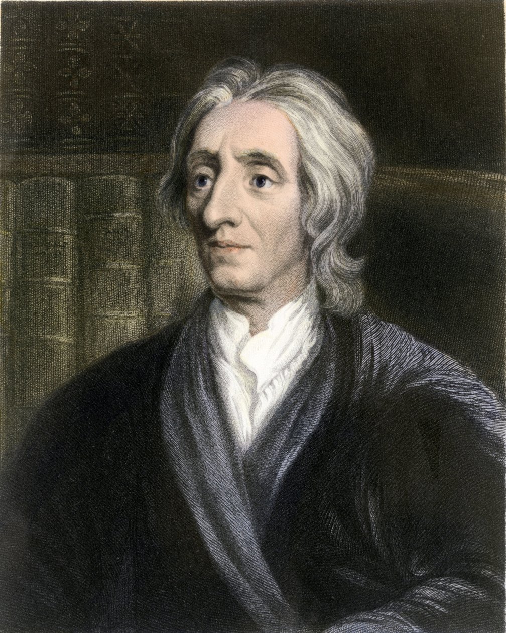 Porträtt av John Locke (1632 - 1704) av Unknown artist