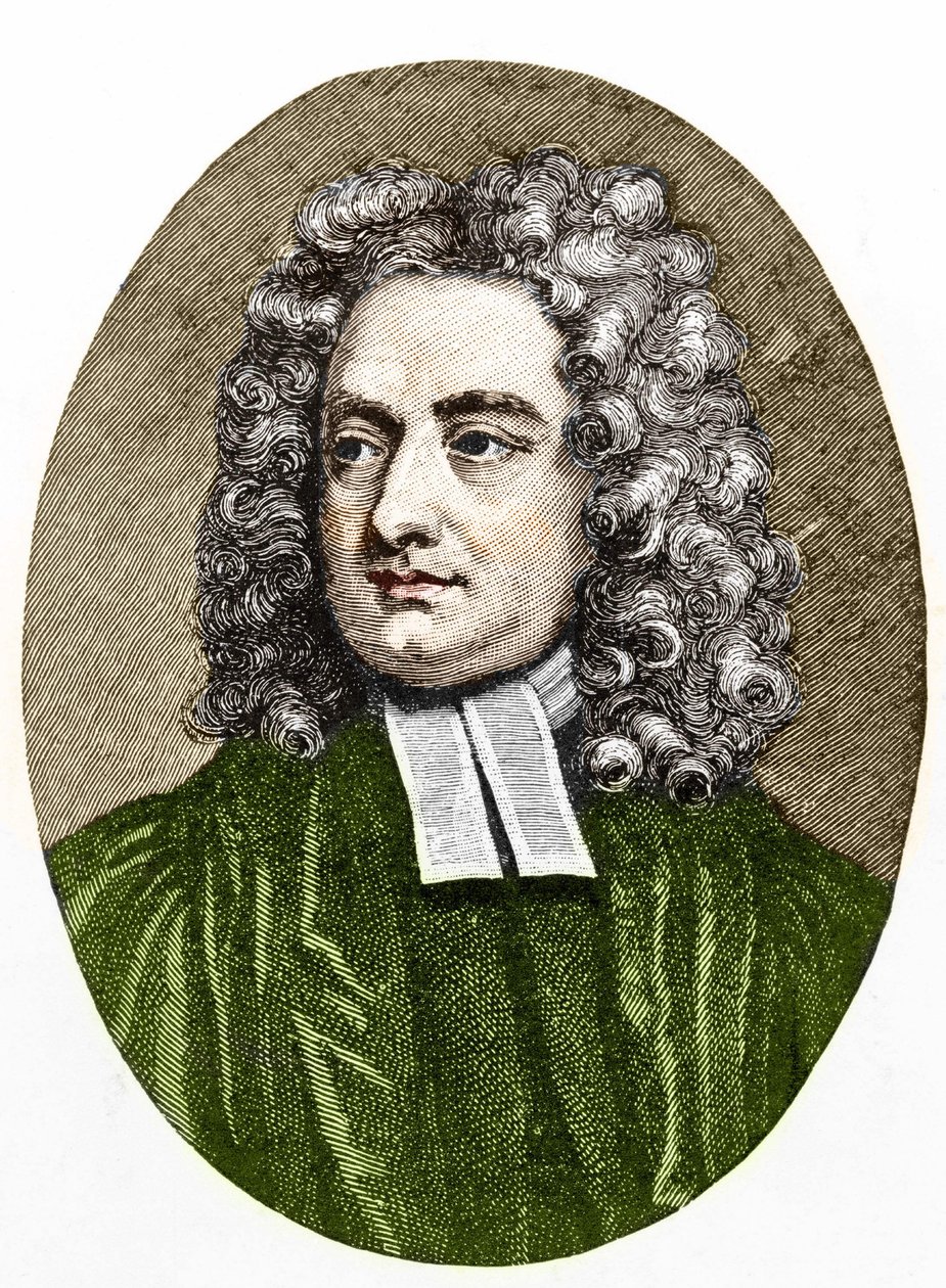 Porträtt av Jonathan Swift (1667-1745) av Unknown artist
