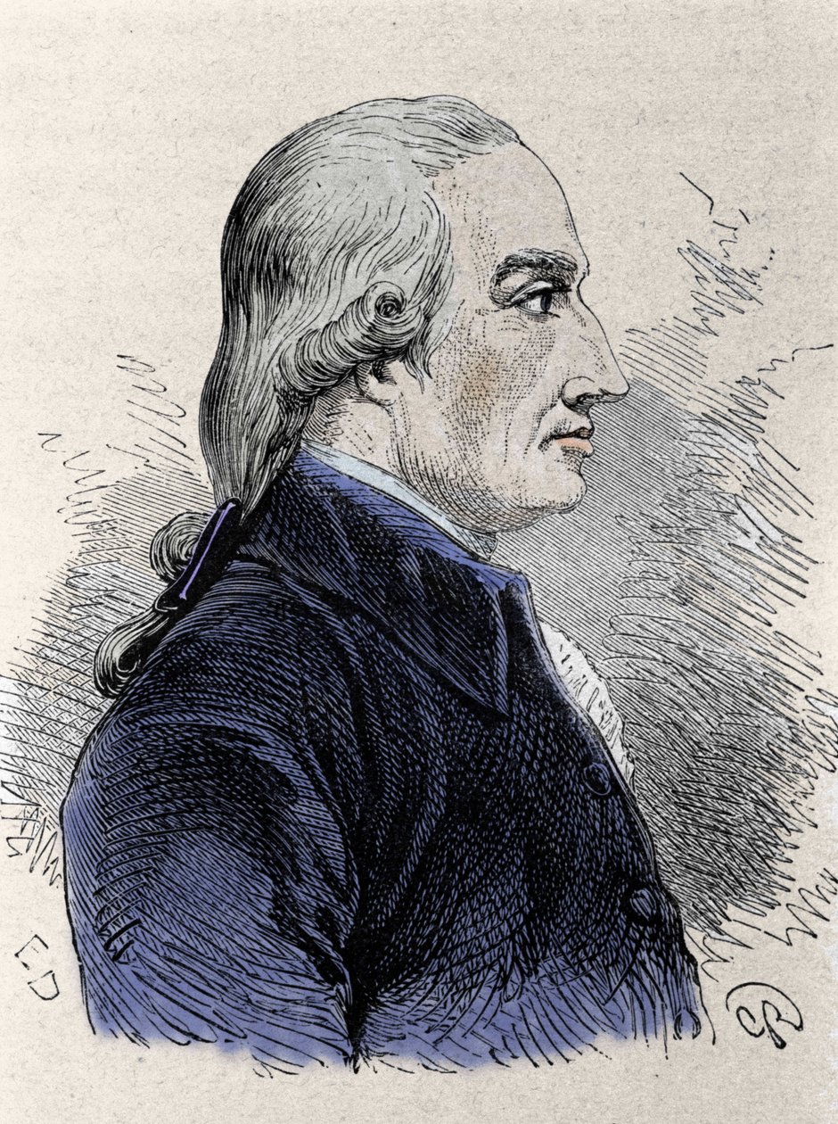 Porträtt av Joseph Black (1728-1799), skotsk kemist. av Unknown artist