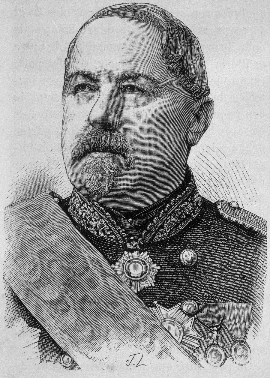 Porträtt av Joseph Vinoy (1800-1880), fransk general. av Unknown artist