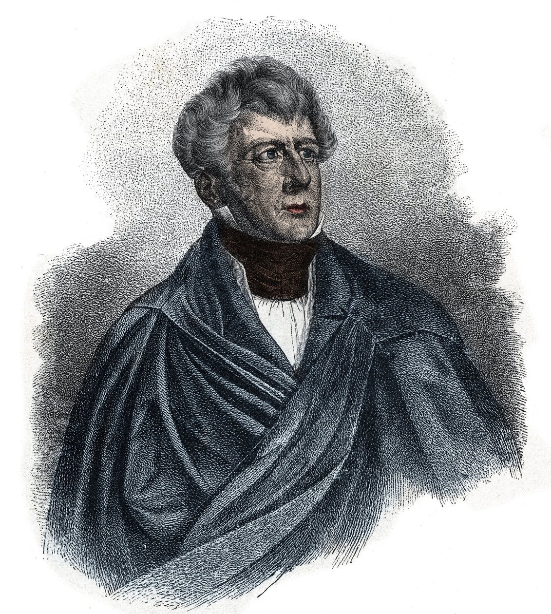Porträtt av Jozef Grzegorz Chlopicki (Gregoire Joseph Chlopicki de Necznia, dit Klopisky) (1771-1854) polsk general av Unknown artist