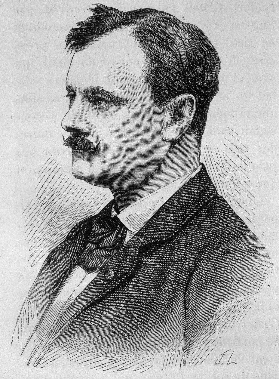 Porträtt av Jérôme David (1823-1882), minister för offentliga arbeten. av Unknown artist
