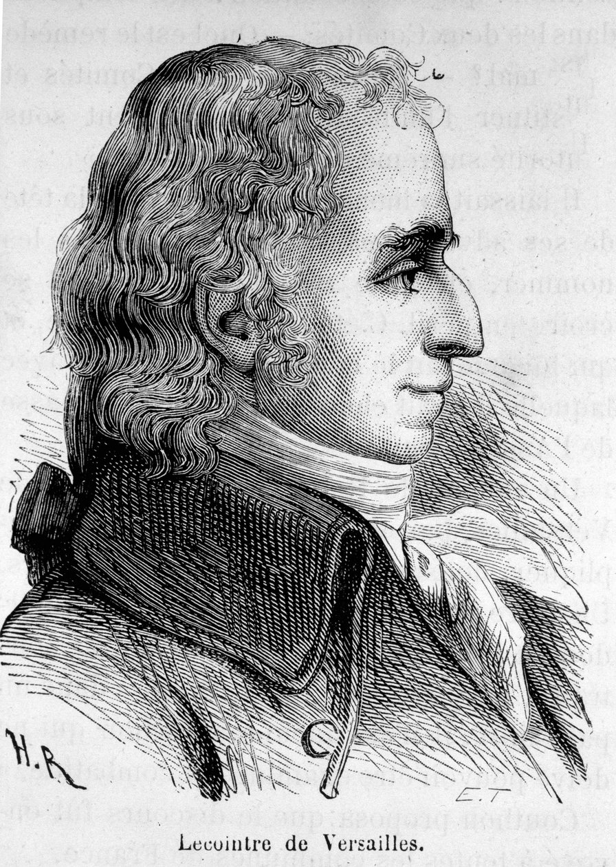 Porträtt av Laurent Lecointre dit Lecointre de Versailles (1742-1805), fransk politiker. av Unknown artist