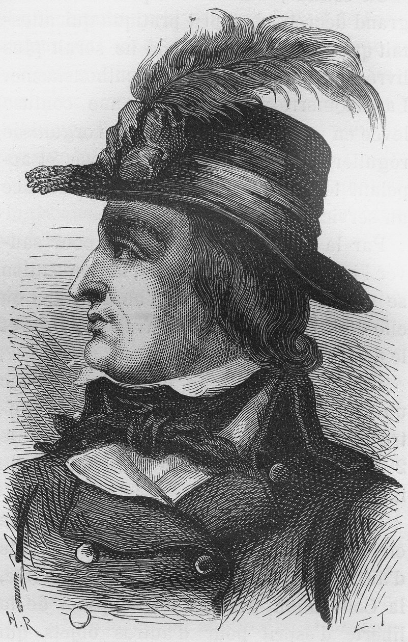 Porträtt av Lazare Nicolas Marguerite Carnot (1753-1823), fransk politiker. av Unknown artist