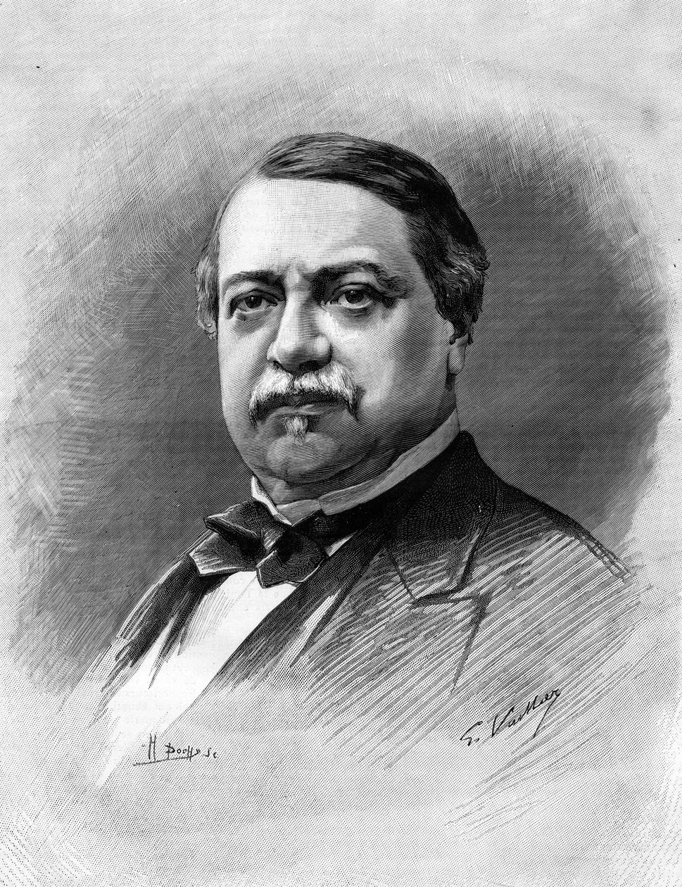 Porträtt av Leon Say (1826-1896), fransk politiker, ekonom. av Unknown artist