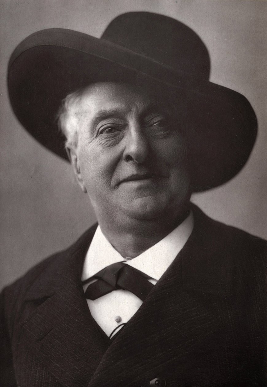 Porträtt av Louis Hyacinthe Duflost, dit Hyacinthe, fransk komiker och operettsångare 1814-1887. av Unknown artist