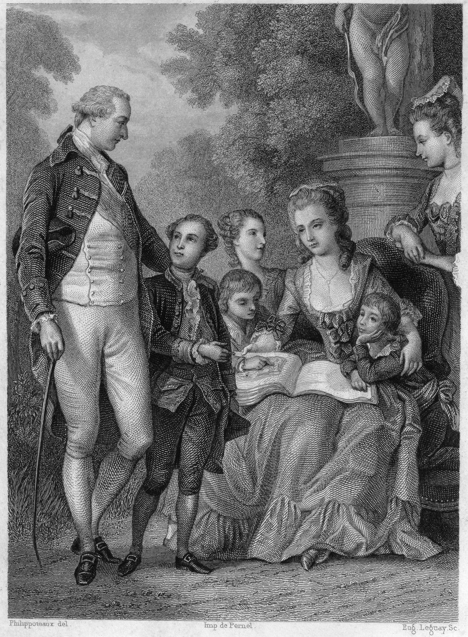 Porträtt av Louis Philippe II Joseph, hertig av Orléans och Chartres, känd som Philippe Egalité av Unknown artist
