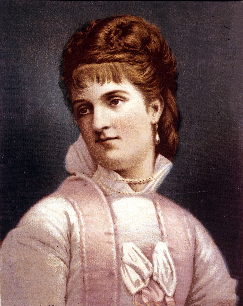Porträtt av Margarita av Savoy Genes (Margherita av Savoy av Unknown artist