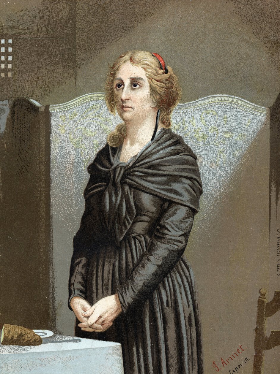 Porträtt av Marie Antoinette. Drottning av Frankrike (Wien, 2 november av Unknown artist