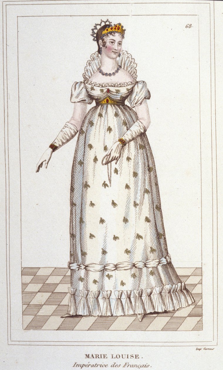 Porträtt av Marie Louise av Habsburg Lorraine. Kejsarinnan av fransmännen (Wien av Unknown artist