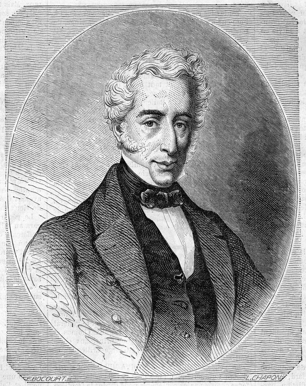 Porträtt av Martinez de la Rosa, Francisco (1787-1862), spansk politiker och författare. av Unknown artist