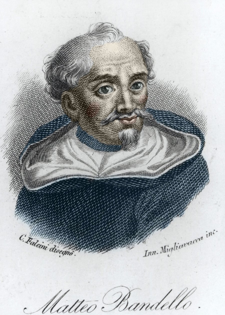 Porträtt av Matteo Bandello (1485 - 1561) av Unknown artist