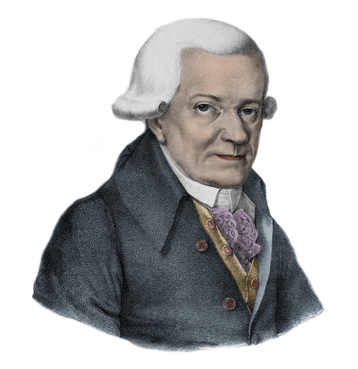 Porträtt av Michael HAYDN 1737-1806, bror till Franz Joseph Haydn av Unknown artist