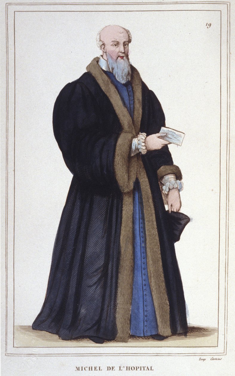 Porträtt av Michel de L