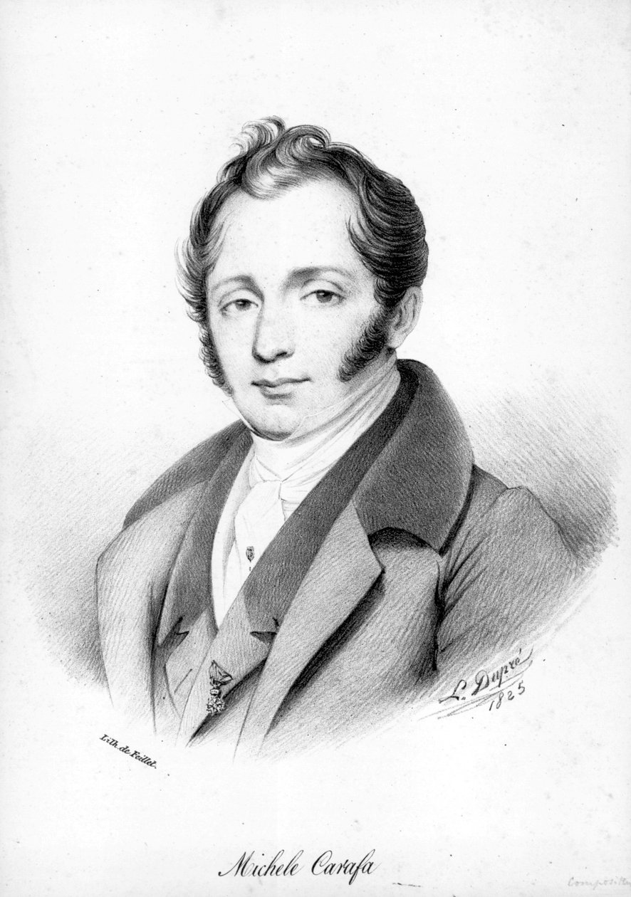 Porträtt av Michele Enrico Carafa, prins av Colobrano av Unknown artist