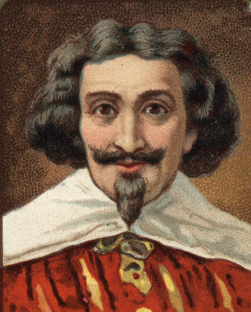 Porträtt av Miguel de Cervantes (1547-1616) den spanske författaren Miguel Cervantes de Saavedra. av Unknown artist