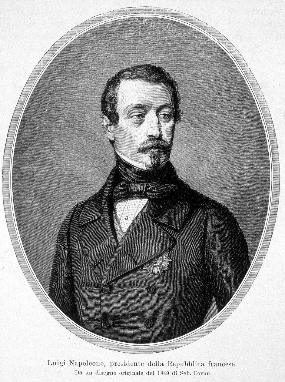 Porträtt av Napoleon III av Unknown artist