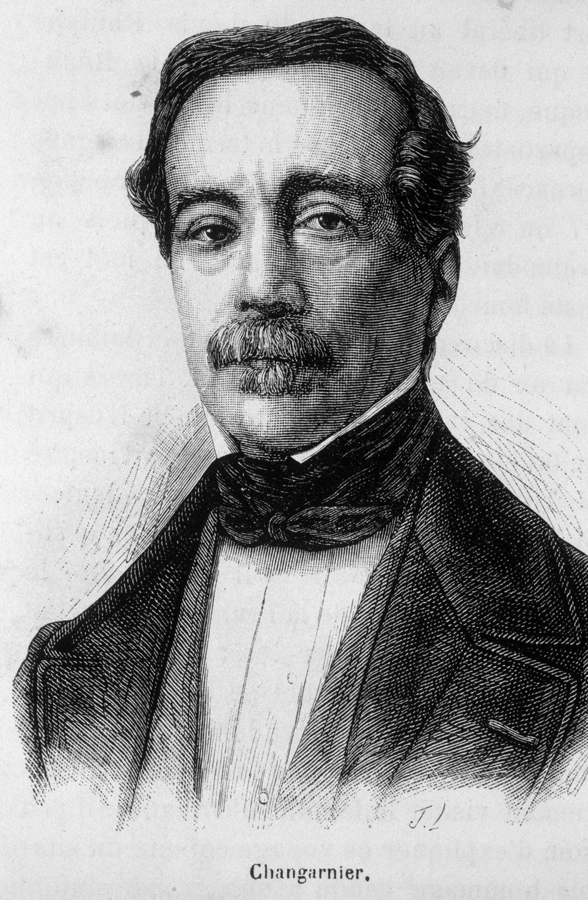 Porträtt av Nicolas Changarnier, fransk general (1793 - 1877) av Unknown artist