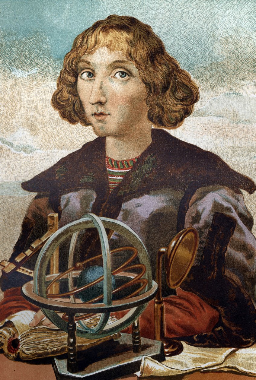 Porträtt av Nicolas Copernicus av Unknown artist