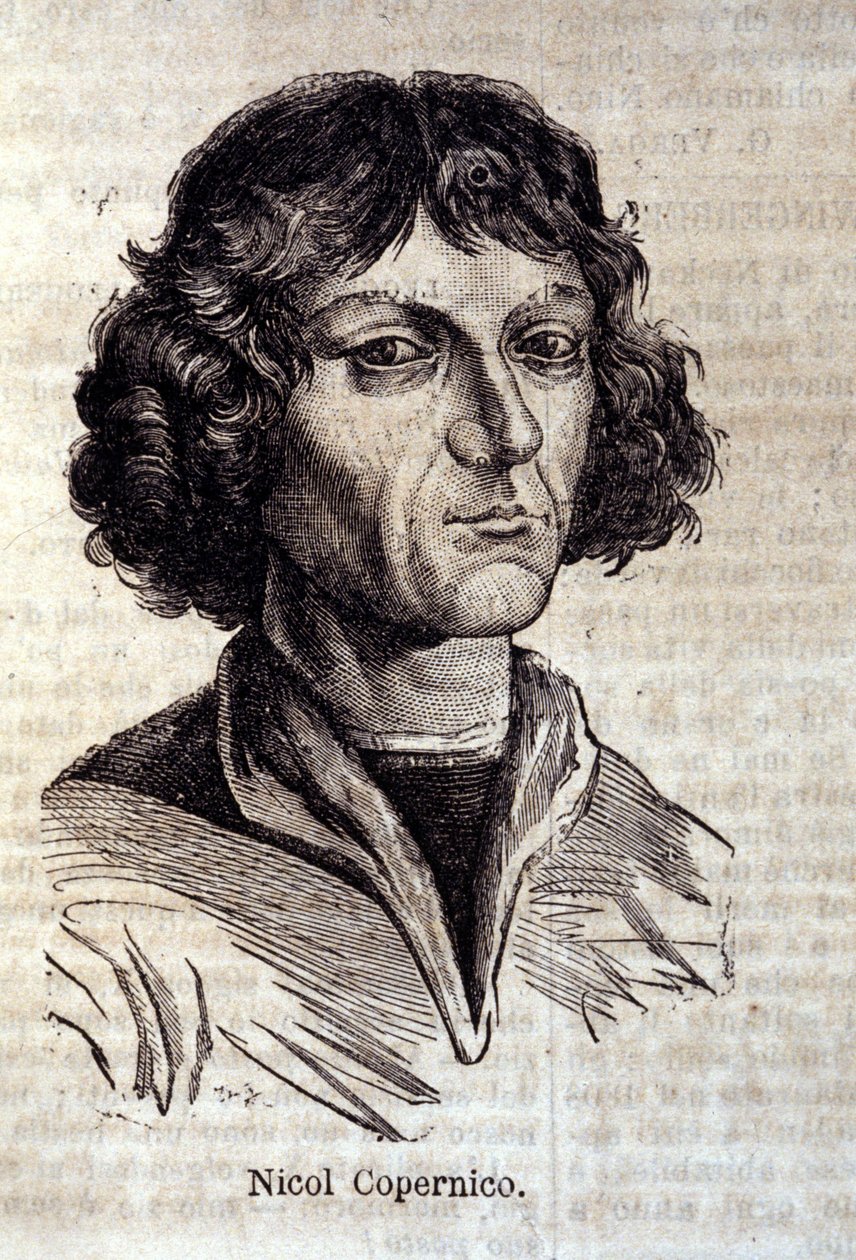 Porträtt av Nicolas Copernicus av Unknown artist