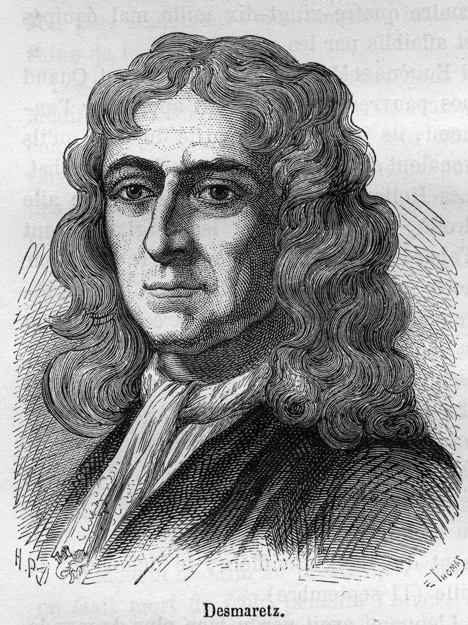 Porträtt av Nicolas Desmarets eller Desmaretz, herre av Maillebois och brorson till Colbert. 1648-1721 av Unknown artist