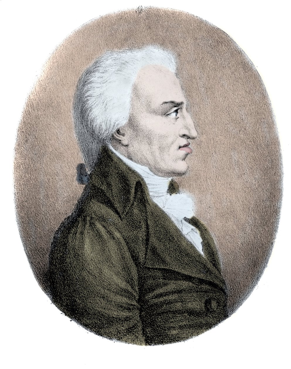 Porträtt av Nicolo Zingarelli (1752-1837), italiensk kompositör. av Unknown artist