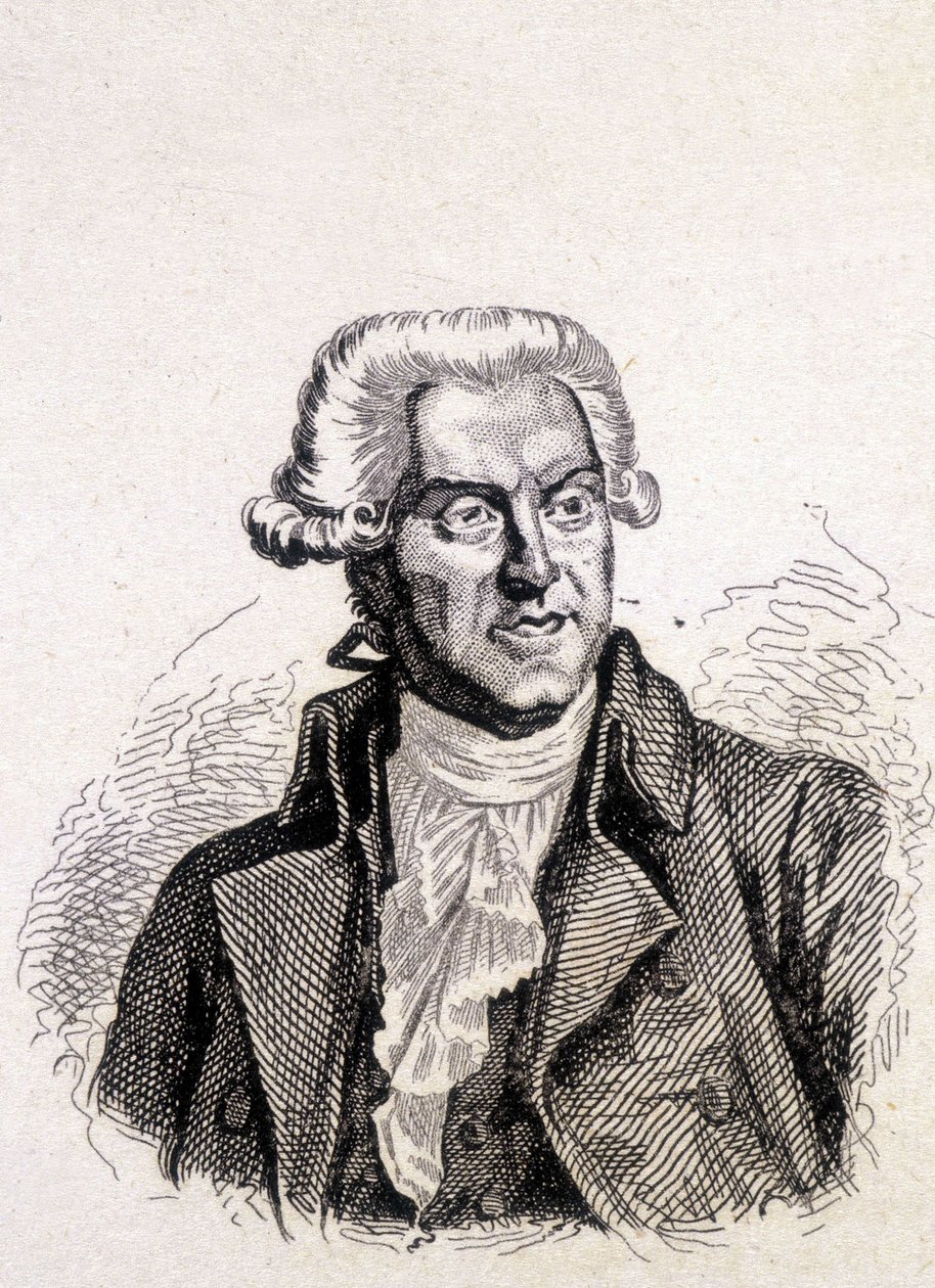 Porträtt av Pasquale eller Pascal Paoli (1725 - 1807), Patriote Corsica. av Unknown artist