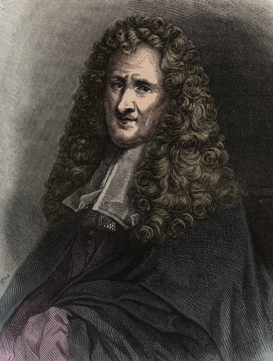 Porträtt av Pierre Corneille (1606-1684), engelsk dramatiker av Unknown artist