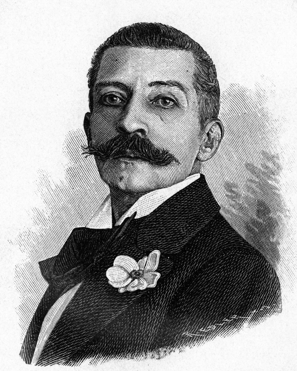 Porträtt av Pierre Loti (1850 - 1923) av Unknown artist