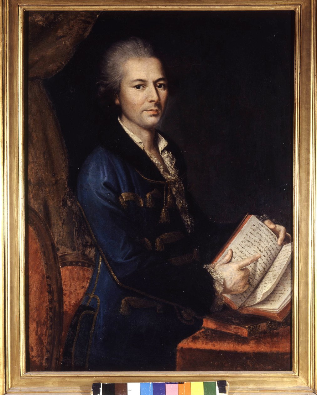 Porträtt av Pietro Verri (1728 - 1797). Anonym målning. 1700- eller 1800-talet. Museo de Milan av Unknown artist