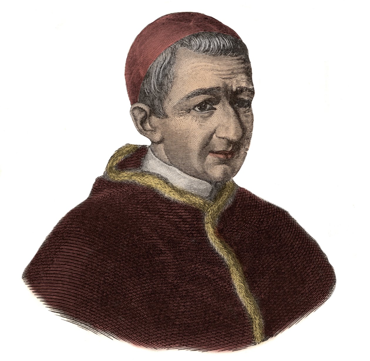 Porträtt av påven Gregorius XVI (Bartolomeo Cappellari av Unknown artist