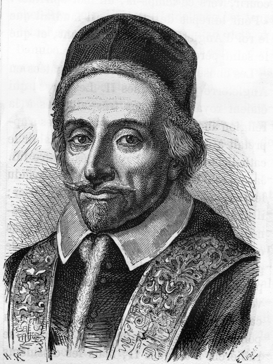 Porträtt av påven Innocentius XI (Benedetto Odescalchi) 1611-1689. av Unknown artist
